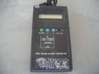 ציוד  בדיקה   dial  pulse  dtmf  tester  210