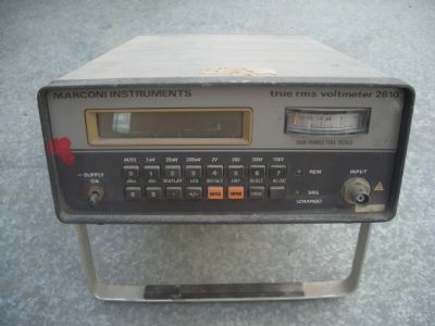 צב"ד    אלקטרוניקה     marconi  instruments  voltmeter  2610