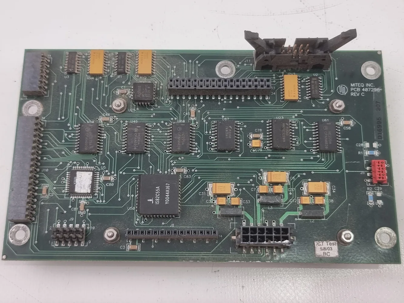 Miteq PCB 407296 rev C & itron CU20045SCPB-W5J for TWT amplifier MT4000