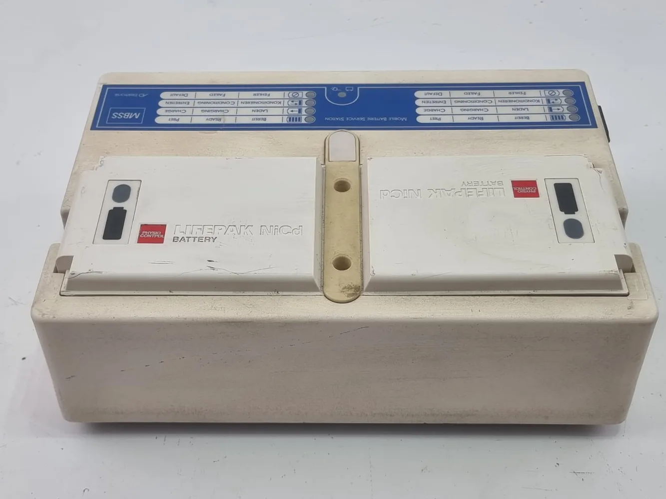 TMS Lifepak 12 Mobile Battery Service Station MBSS