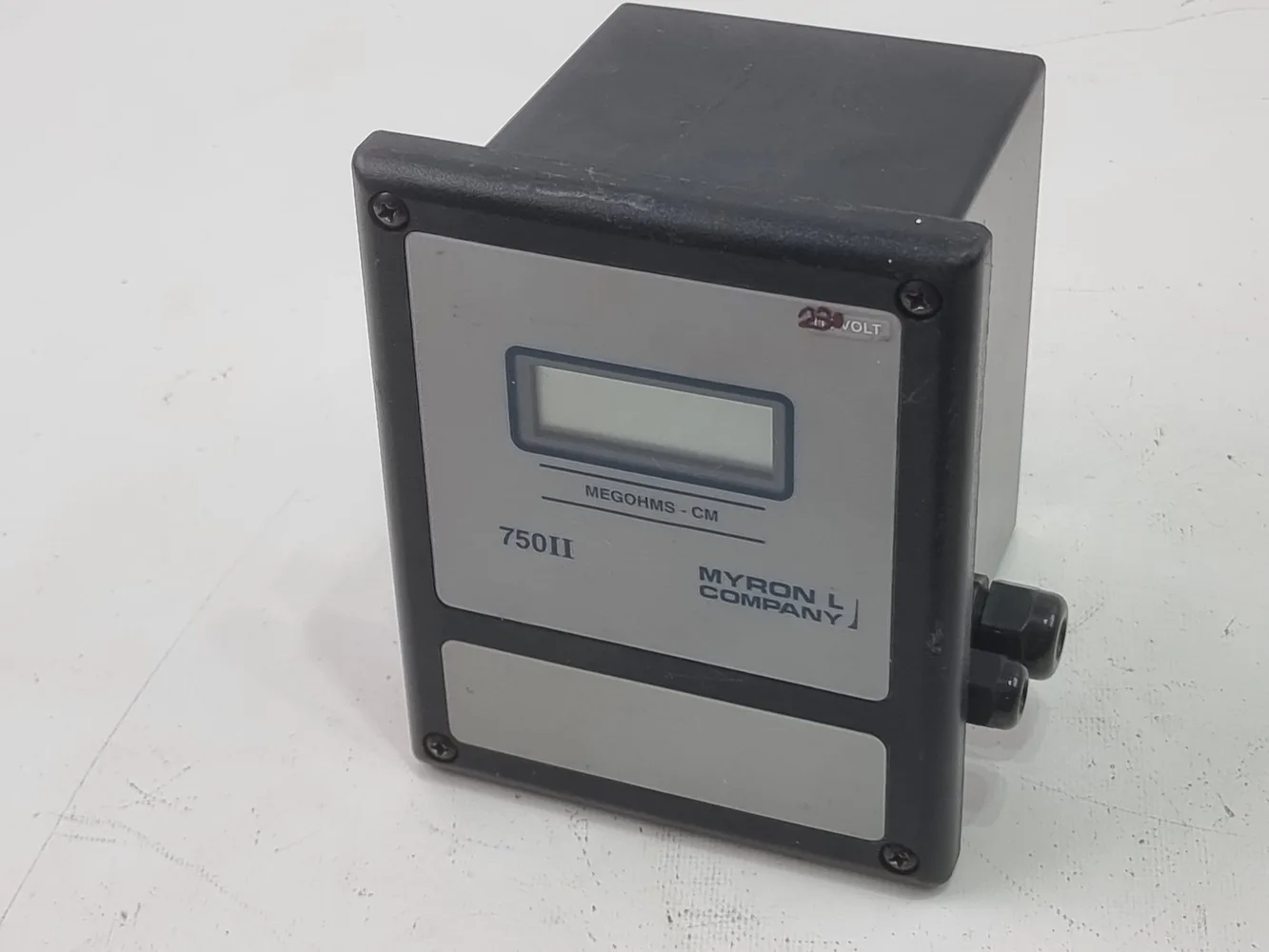 Myron L Company 750II Conductivity Monitor 115/230V-50/60Hz
