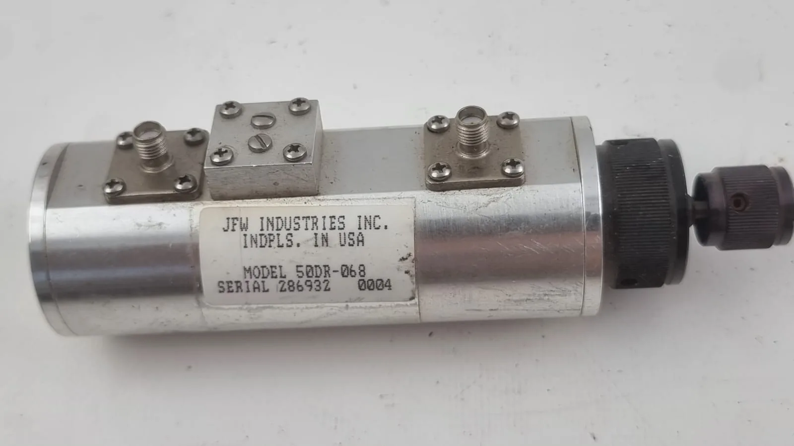 JFW 50DR-068 Manually Variable Dual Rotary Step Attenuator