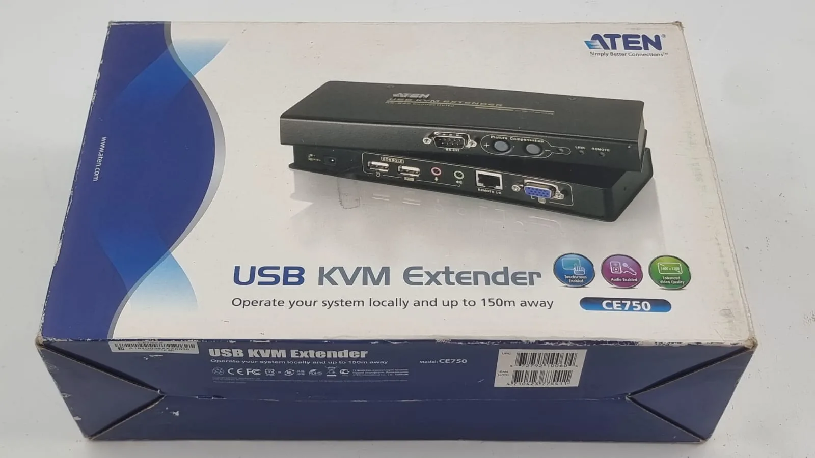 ATEN USB KVM EXTENDER CE750AL RS-232