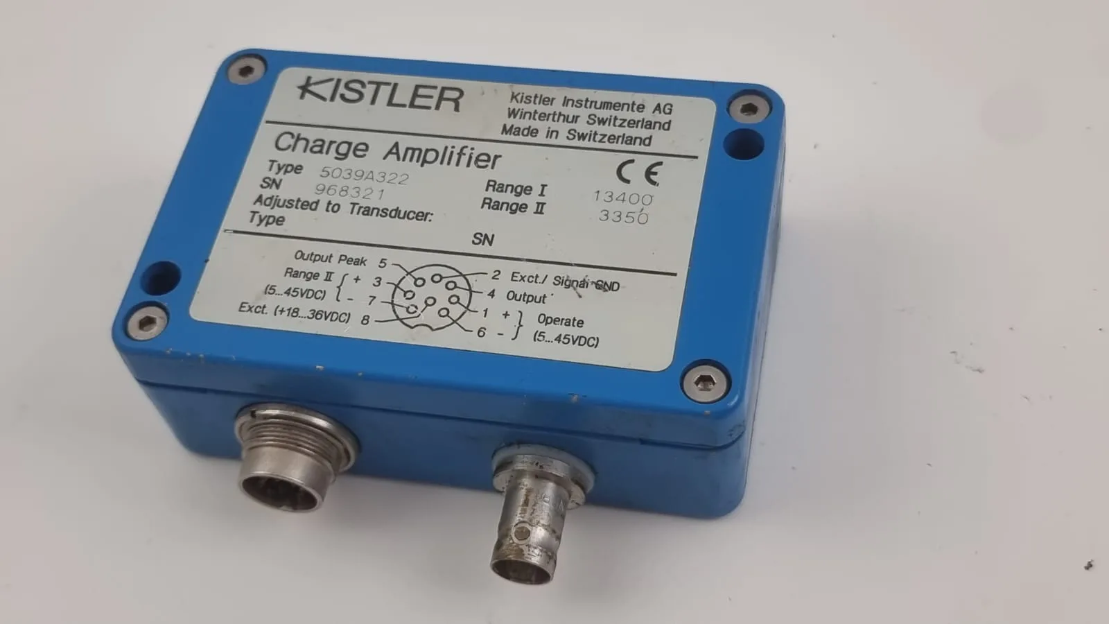 Kistler 5039A322 Charge Amplifier