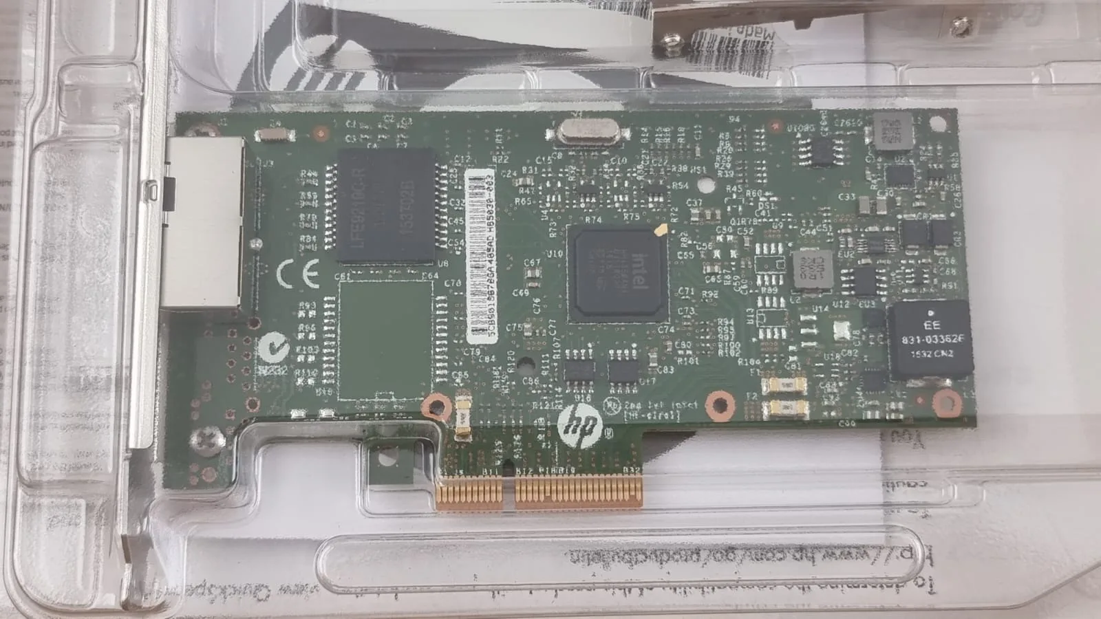 HP 361T pcie dual port gigabit - PCB card new in its box
