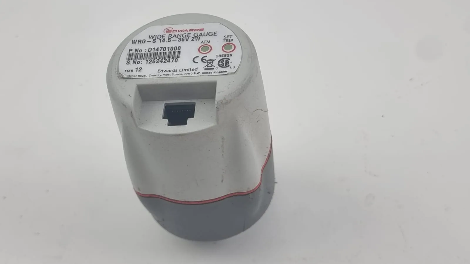 Edwards Wide Range GaugeB Wrg-s 14.5-36v 2w
