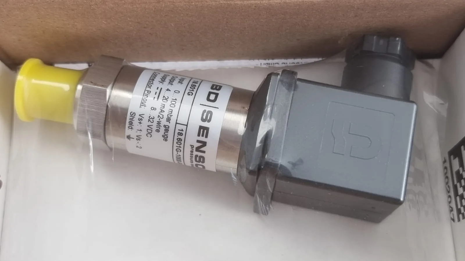 BD SENSORS 18.601G PRESS TRANSMITTER -1000-R-1-8