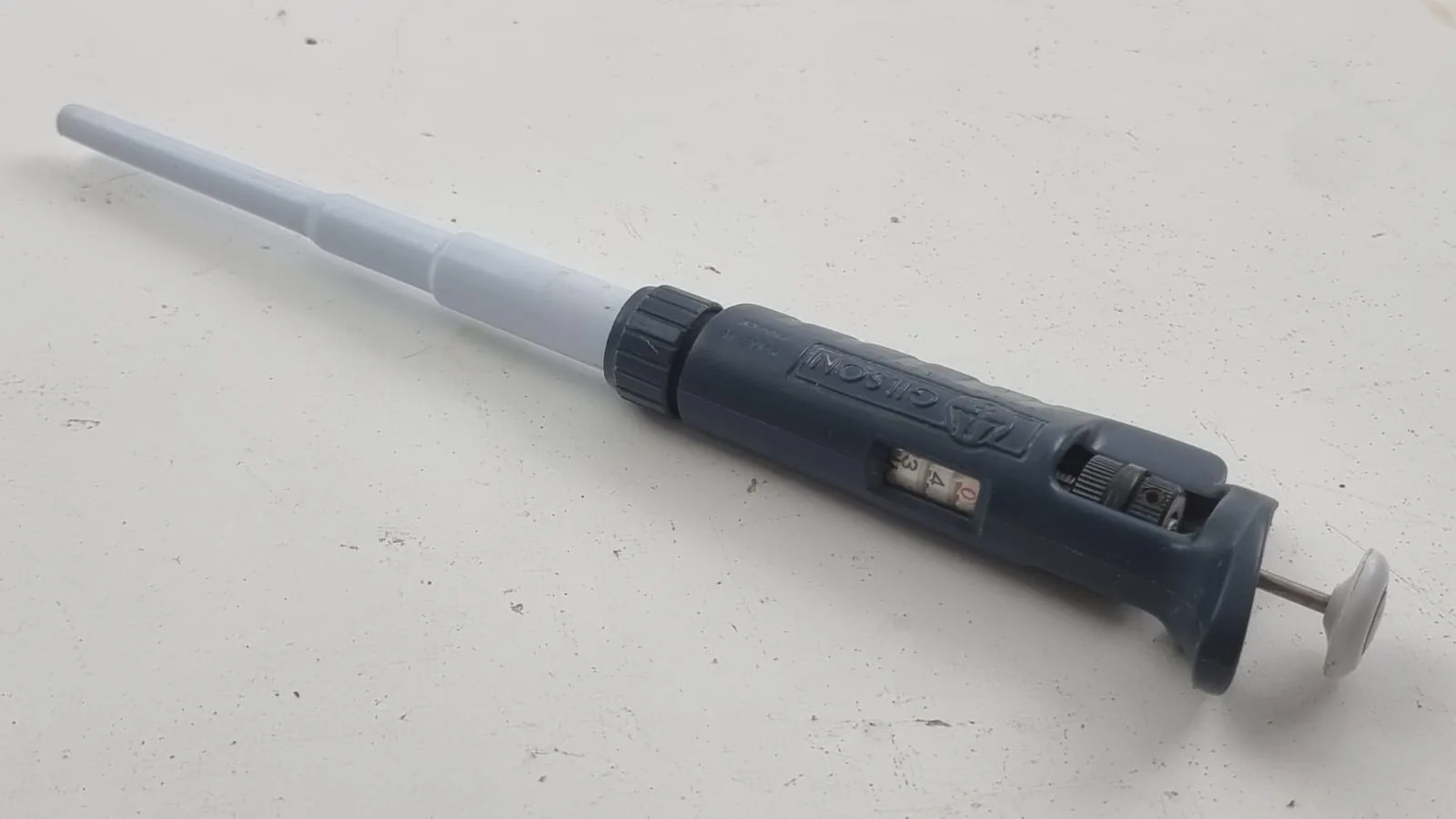 Gilson P10 Pipetman ~ 1-10ul Pipette Pipettor Single Channel / Previo Calibrated