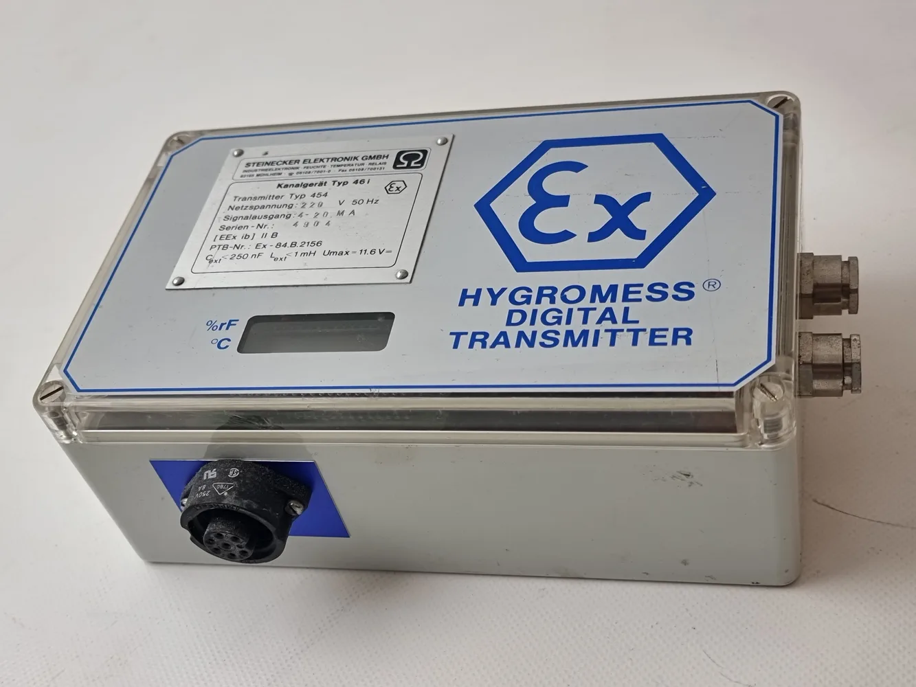 Steinecker Elektronik Transmitter Type 454 AIS Hygromess Digital Transmitter 460