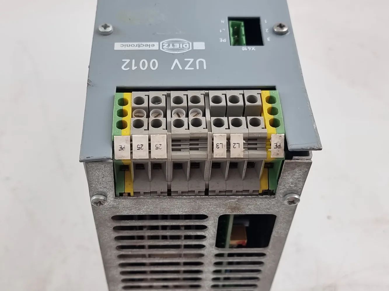Dietz Electronic UZV 0012-20400 Motor Control Power Supply Module