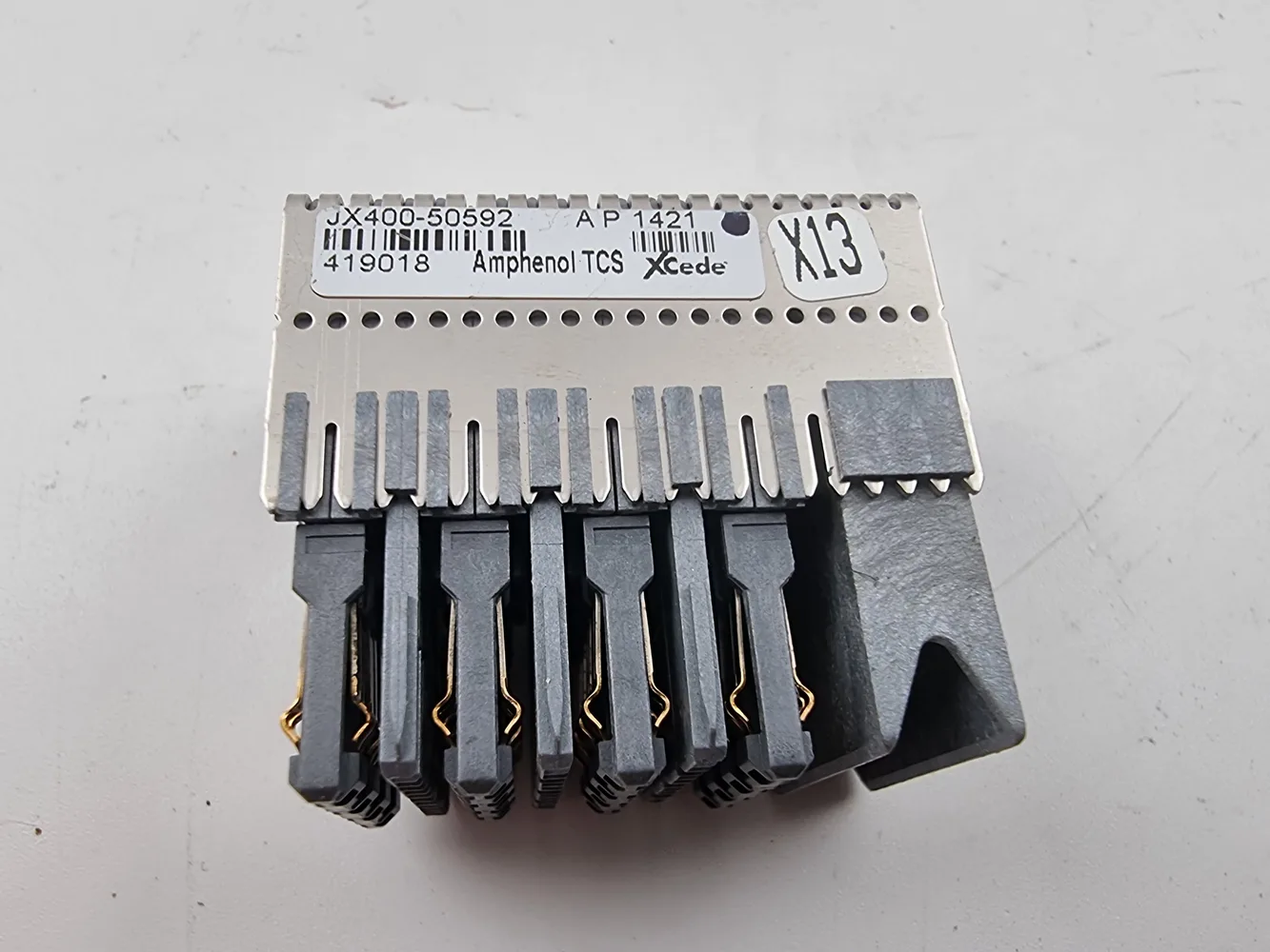 *Lot of 3* - AMPHENOL Connector JX400-50592