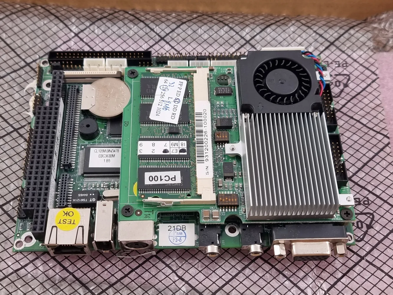 NEXCOM-Industrial Motherboard EBC363M EBC363C REVB 4BE0363BB1 RevB