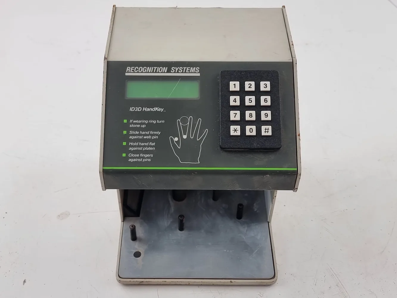 Schlage Recognition Systems HandKey ID3D-R Biometeric Right Hand Geometry Reader