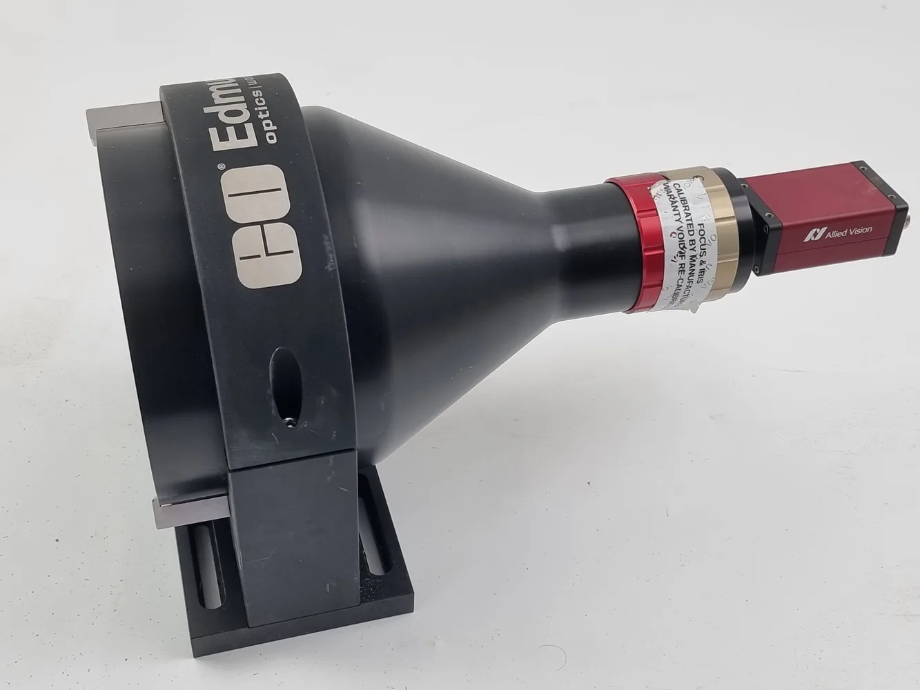 Edmund Optics 0.125X Telecentric 55348 with MaxxVision MG-504B ASG ED020020