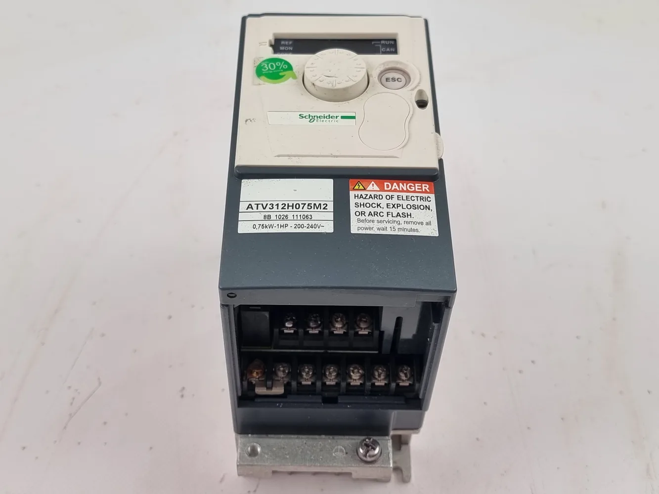 Schneider Electric ATV312H055M2_Motor Drives AC DRIVE 0.75HP 240V 1PHASE