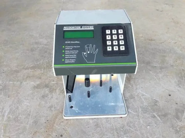 Schlage Recognition Systems HandKey ID3D-R Biometeric Hand Geometry Reader