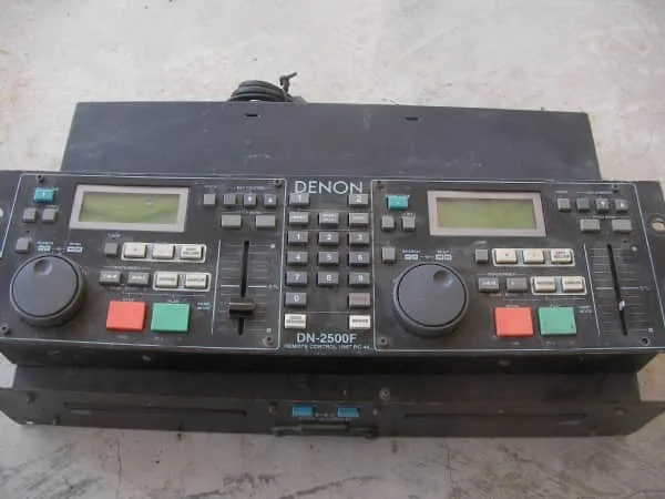 Denon DN-2500F Dual Tray CD Player w/ Mixer Remote Control RC-44
