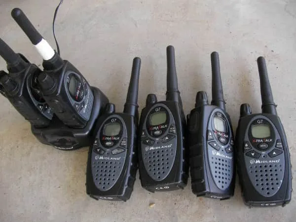 Midland G7 Pro Walkie Talkie 3W 20 KM With Charger *lot of 6*