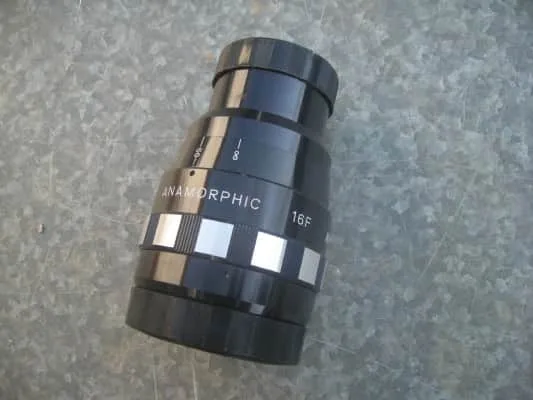 Sankor 16mm Anamorphic 16 F Projection lens w/2 lense covers