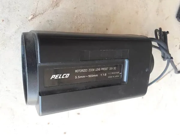 Pelco 13ZD5-5X30 5.5-165mm Motorized Zoom Lens wDC Auto Iris