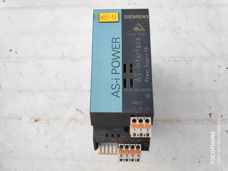 Siemens AS-i - 3RX9501-0BA00 AS-Interface Power Supply In 120-230VAC Out AS-i 3A