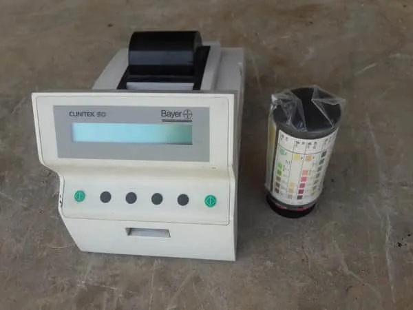 Bayer HealthCare Clinitek 50 Urine Chemistry Analyzer - Tested - Complete W/Cord