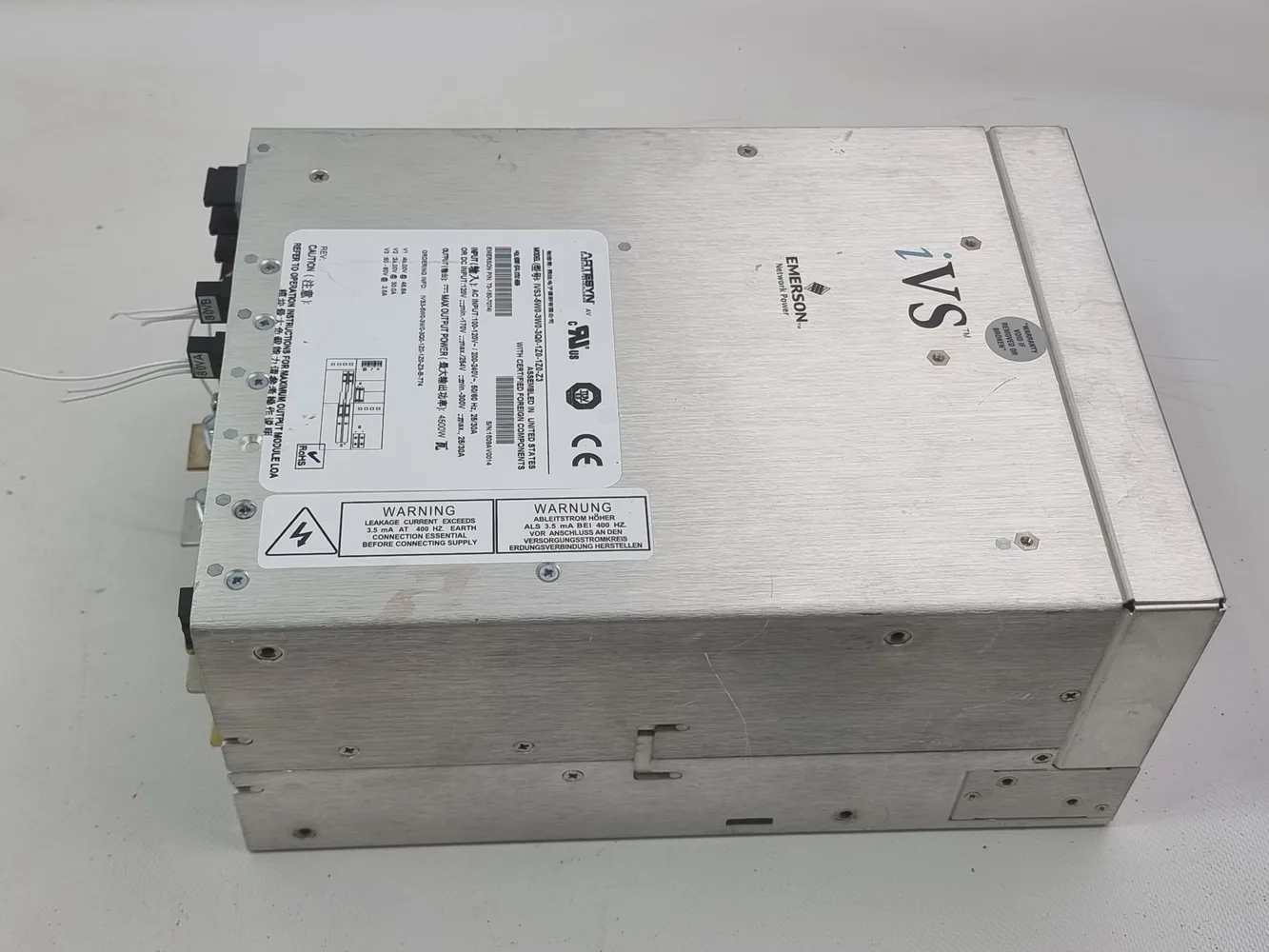 ARTESYN iVS3-5W0-3W0-3Q0-1Z0-z3 Power Supply AC-DC_4500 W Configurable