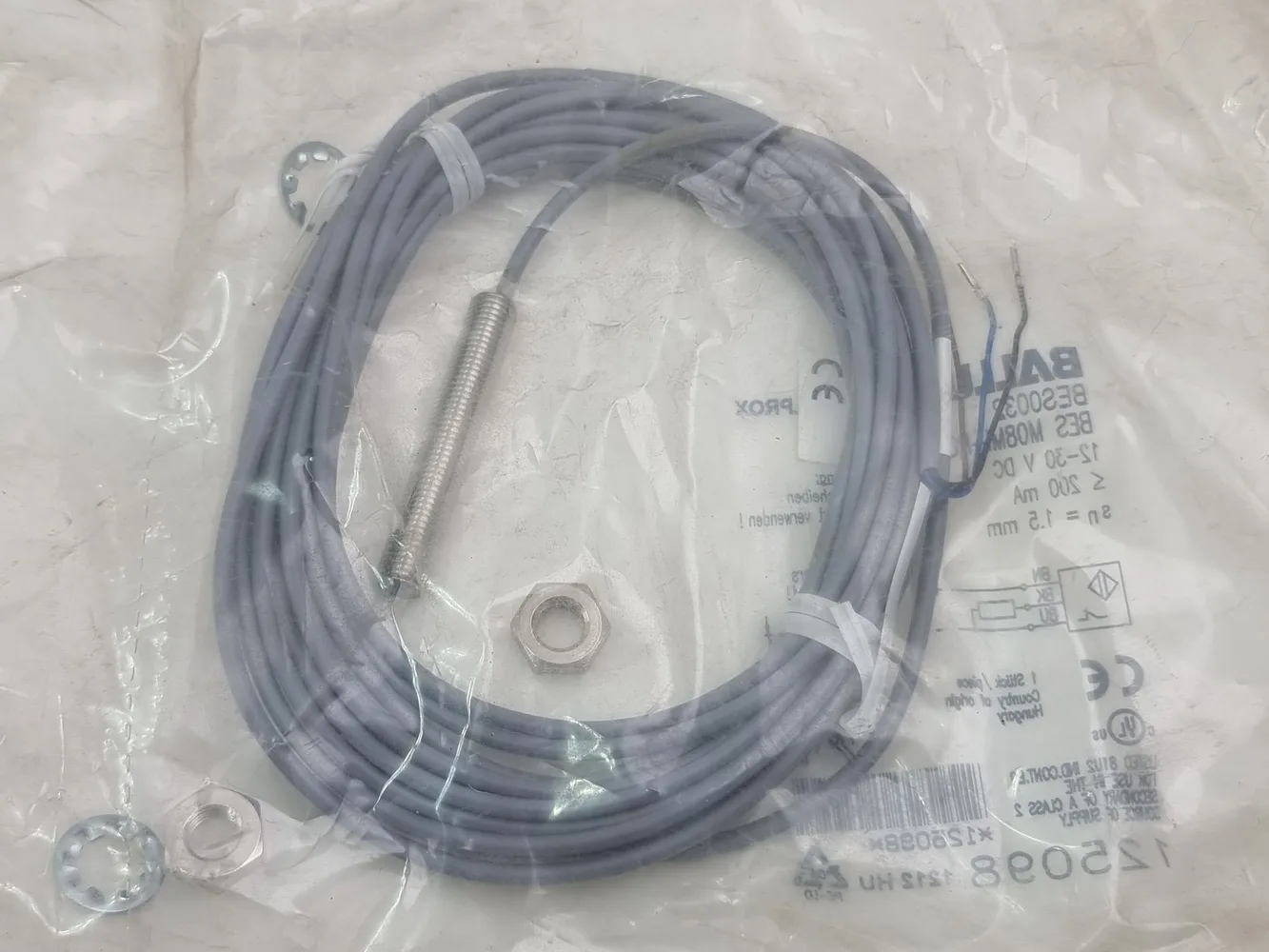 BALLUFF BES0032 BES M08MI-P0C15B-BV05 Inductive Sensor - New *Lot of 4*