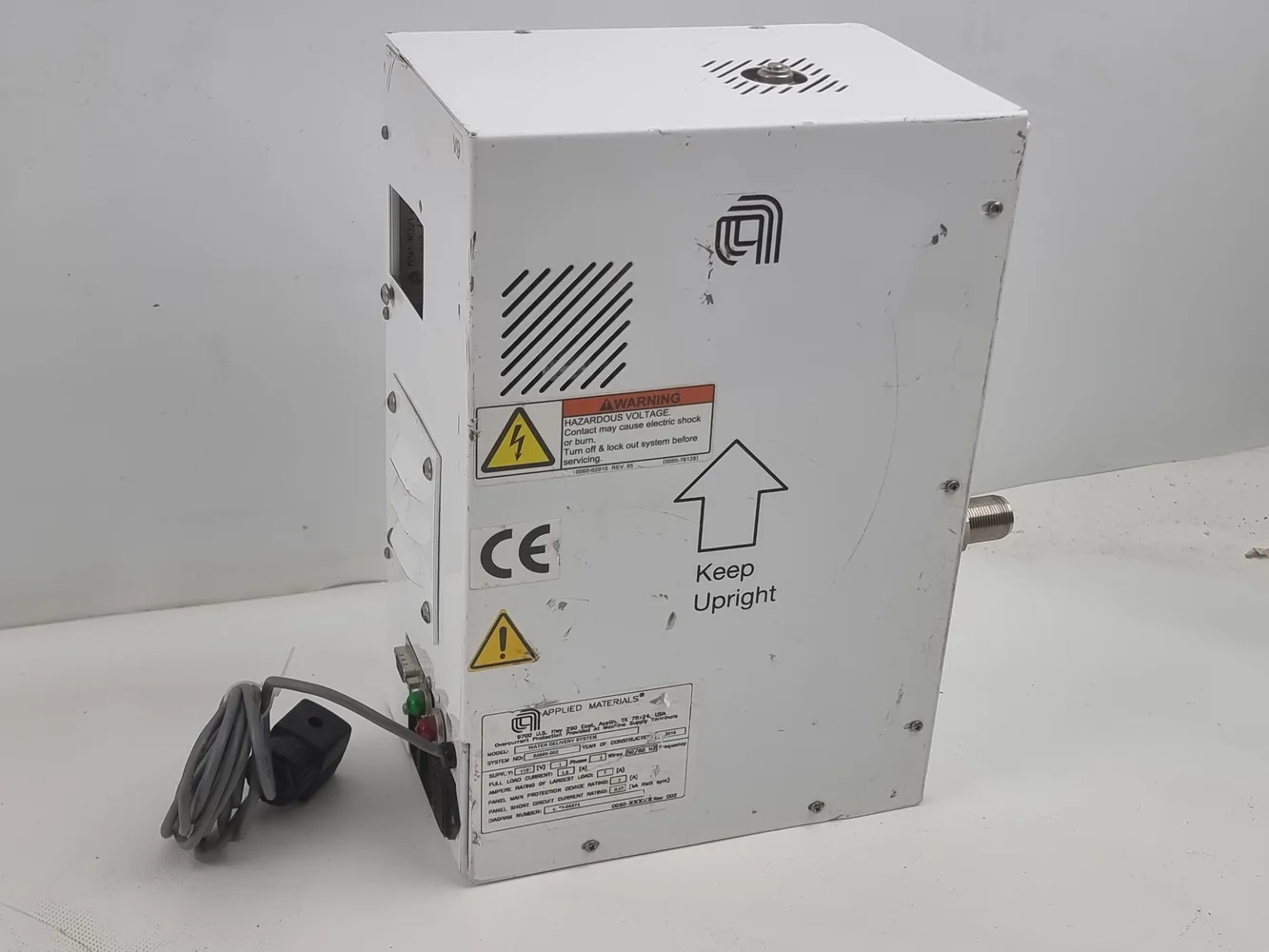 APLIED MATERIALS AMAT WATER DELIVERY SYSTEM 115V 3PH 64685-002