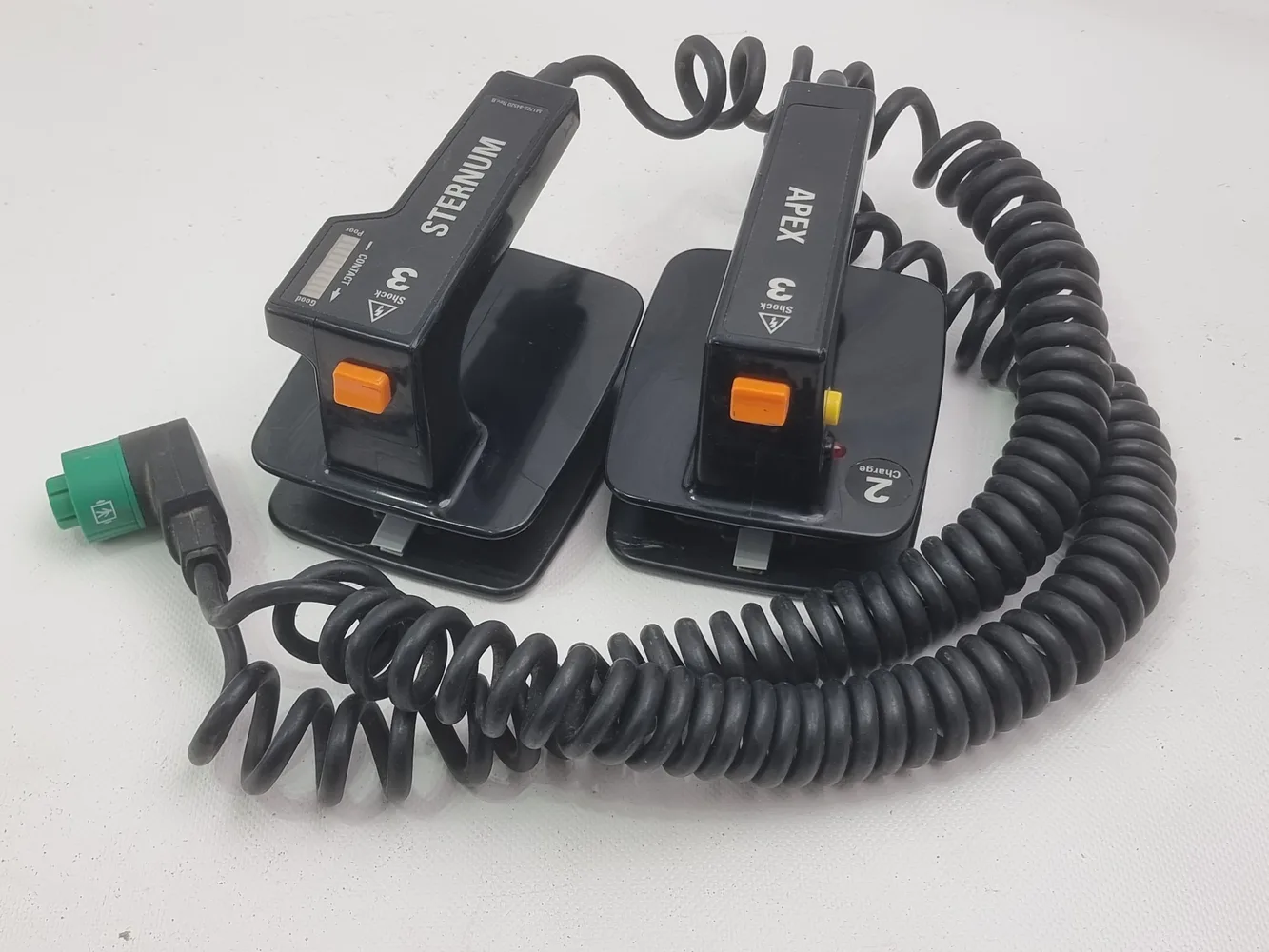 Apex-Sternum Physio-Control External Hard Paddles-defibrillator