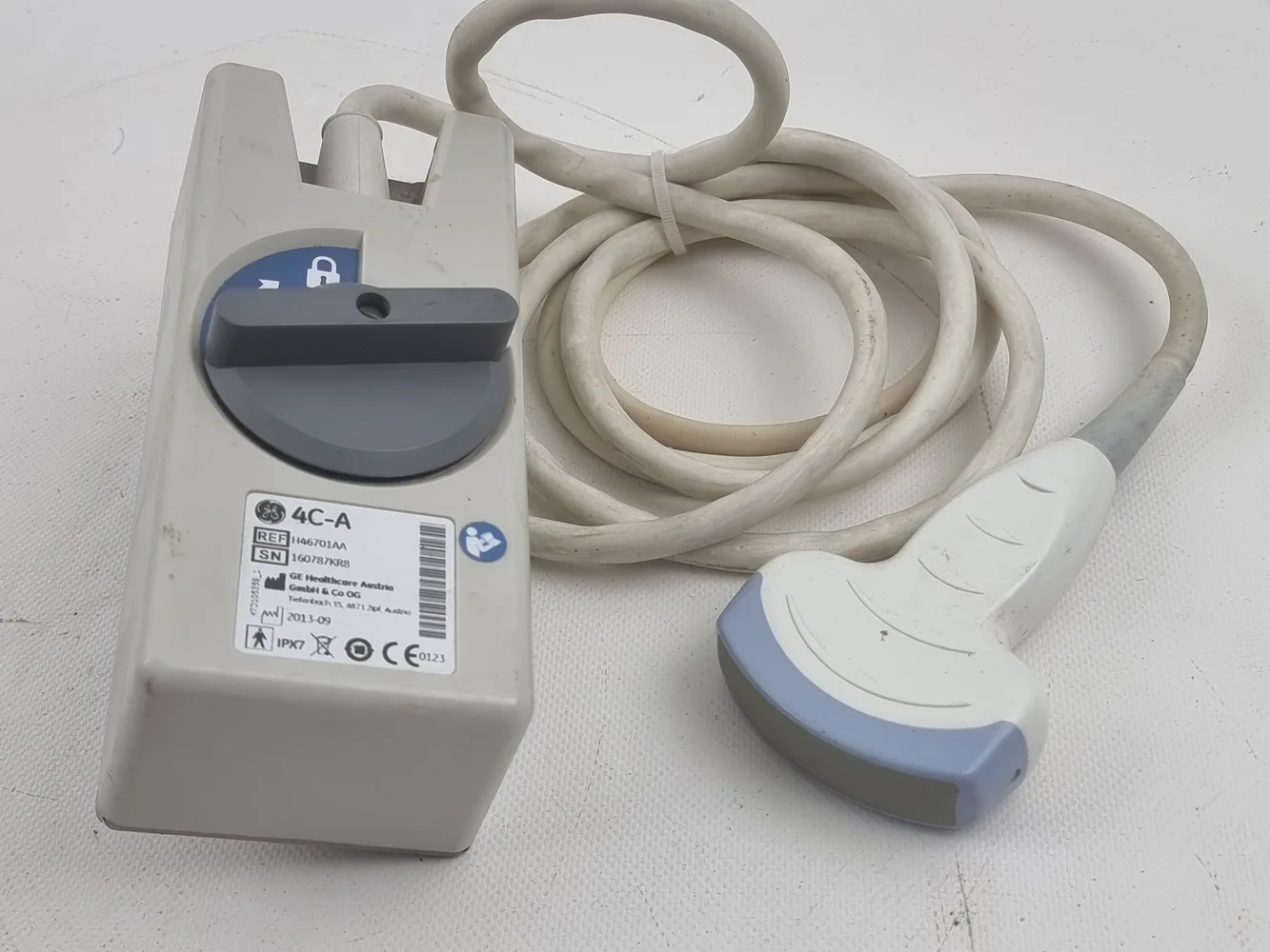 GE 4C-A MATRIX CONVEX ARRAY ULTRASOUND TRANSDUCER PROBE