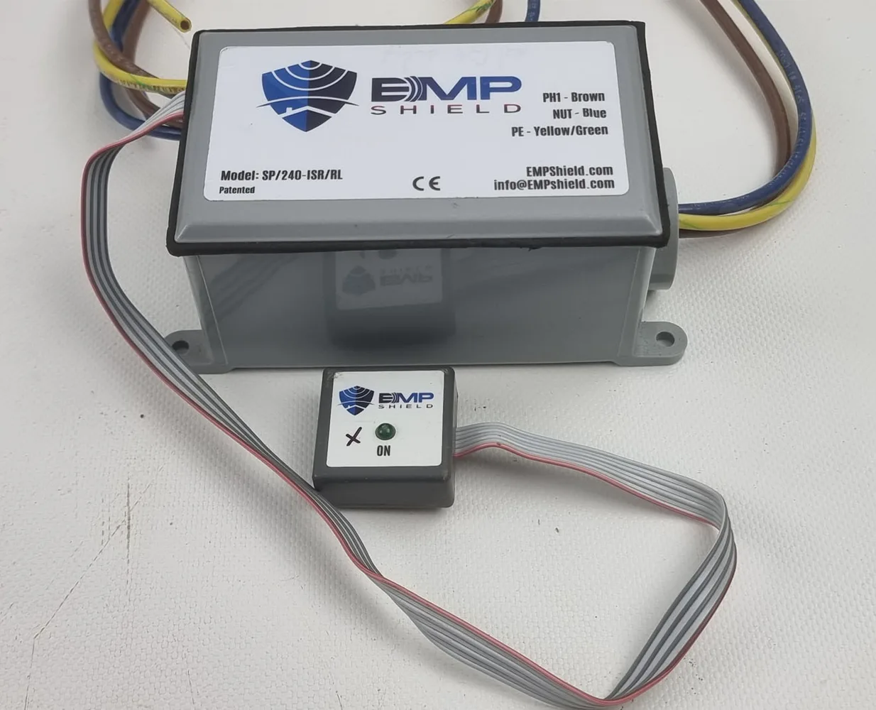 *new* EMP Shield SP 240 ISR RL_light protection device-Original documentation
