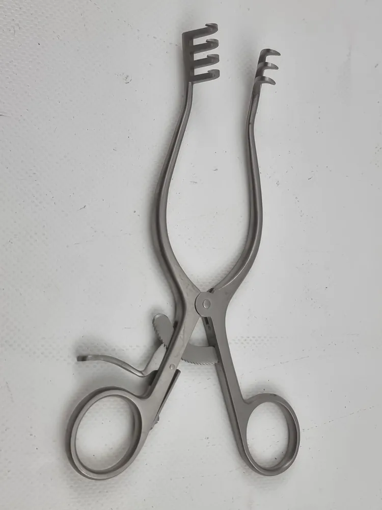 Jarit 204-156 Weitlaner Retractor 6-12 Length 3x4 Prongs