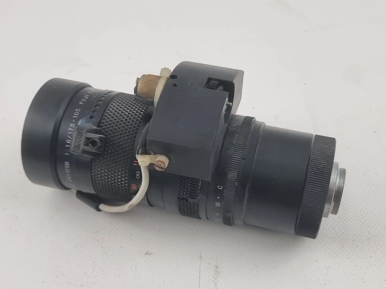 Fuji Fujinon C6X17.5B TV Zoom Lens , 11.817.5-105 , C Mount