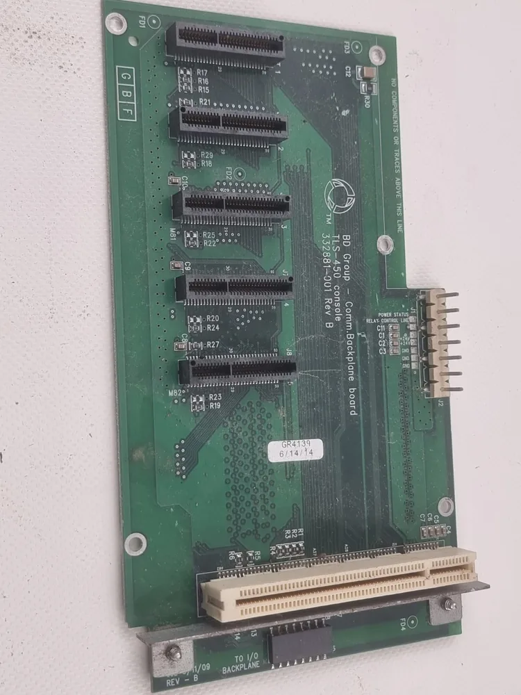 VEEDER-ROOT 332881-001 - Rev.B TLS-450 COMMUNICATION BACKPLANE BOARD