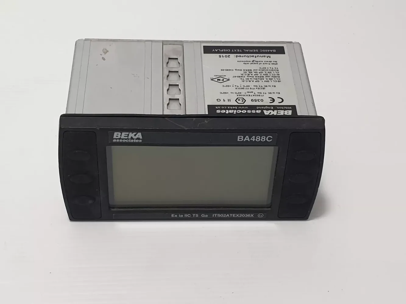 BEKA ENGLAND BA488C SERIAL TEXT DATA GRAPHIC DISPLAY INTRINSICALLY SAFE MODBUS