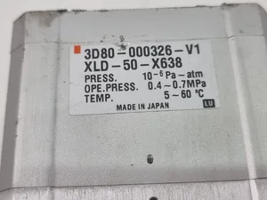 SMC XLH-16-X670 Aluminum High Vacuum Angle Valve TEL Tokyo 3D80-000595-V1