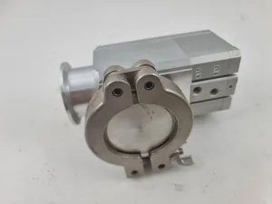 SMC XLH-16-X670 Aluminum High Vacuum Angle Valve TEL Tokyo 3D80-000595-V1