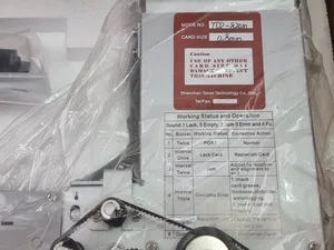 TCD-720-820M Smart Parking card 0.8mm dispenser Dual Motors