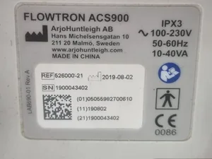 ARJO HUNTLEIGH FLOWTRON ACS900 DVT COMPRESION PUMP