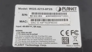 PLANET 8-port 100/1000x SFP Managed PoE Switch Industrial WGS-4215-8P2S