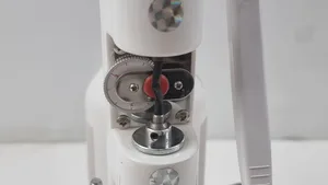 Optical Eyeglasses Lens Drilling Slotting Groove Cutting Punching Machine
