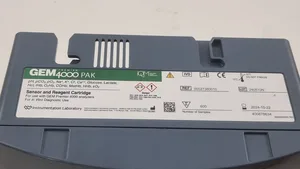 GEM 4000 PAK Sensor and Reagent Cartridge slots