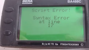 BEKA ENGLAND BA488C SERIAL TEXT DATA GRAPHIC DISPLAY INTRINSICALLY SAFE MODBUS
