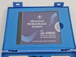 Ultramind Biofeedback System De-Stress Destress & Disc Unique Old Technology