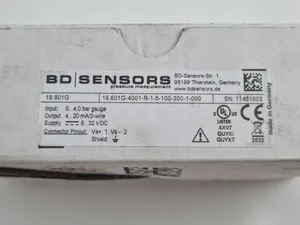 BD Sensors Pressure Transmitter G-4001-R-1-5-100-300-1-00
