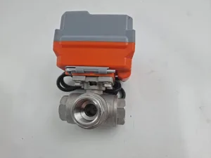 2" Stainless Steel Ball Valve with AVA SMART ACTUATOR B3S B206-PHB-14 AC/DC24V