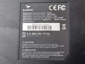 BLUEBIRD 4SC-EF500R 8-Ports Charging Docking Cradle