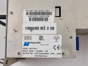 Rectifier Magnetek 100-24-Power Module_FIRMWARE Rev.X-109-3877-99-1