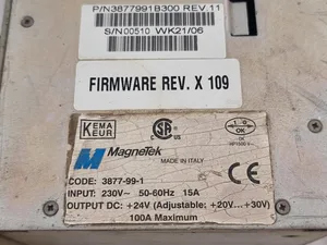 Rectifier Magnetek 100-24-Power Module_FIRMWARE Rev.X-109-3877-99-1